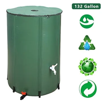 Outvita 132 Gallon Rain Barrel for Eco-Friendly Water Savings