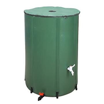 Outvita 132 Gallon Rain Barrel for Eco-Friendly Water Savings