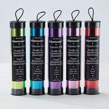 Xyron Glaminator Transfer Foil for Stunning Crafts
