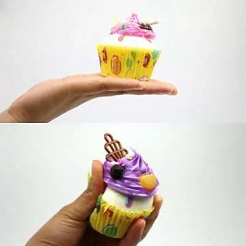 Nice purchase 6Color Realistic Artificial Fake Cake Cupcake Model Home Staging Equipment Crafts Photography Props Home Decoration