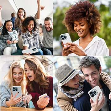 IceSword Compatible with iPhone 14 Pro Max Case White, Liquid Silicone Case Phone Cover Slim Protective,Soft Anti-Scratch Pure White Cute Men Women Cool [Shockproof] 6.7 inch 14PM- White