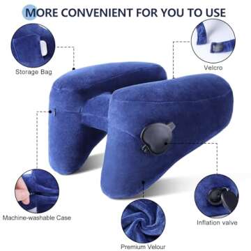 Sunany Travel Neck Pillow for Ultimate Comfort