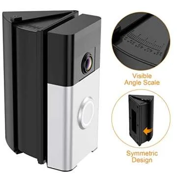 NANW 30-55 Degree Adjustable Doorbell Angle Mount