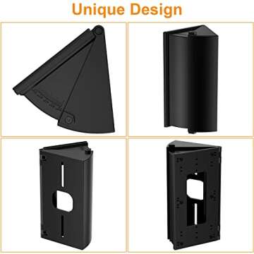NANW 30-55 Degree Adjustable Doorbell Angle Mount