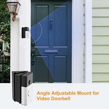 NANW 30-55 Degree Adjustable Doorbell Angle Mount