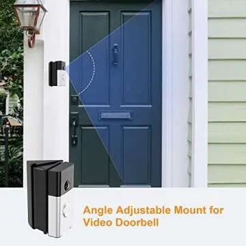 NANW 30-55 Degree Adjustable Doorbell Angle Mount