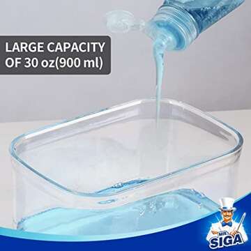 MR.SIGA Elegant Dish Soap Dispenser for Kitchen