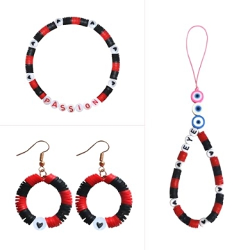 YMSDZHL 6000 PCS Clay Beads DIY Bracelet Kit