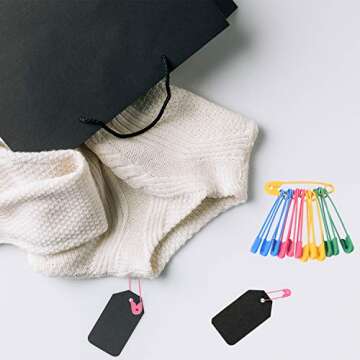 TUPARKA 540 Assorted Safety Pins for Crafting and Sewing