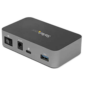 StarTech.com 4-Port USB C Hub - USB 3.2 Gen 2 (10Gbps) - 3x USB-A & 1x USB-C - Powered - Universal P...