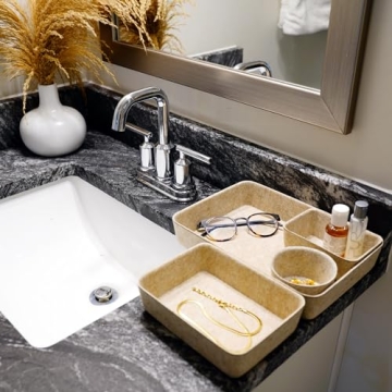 Welaxy Drawer Organizers 7-Piece Nordic Felt Storage Set