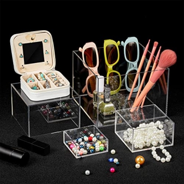 Geelin Acrylic Display Boxes | Elegant 6 Pack for Events