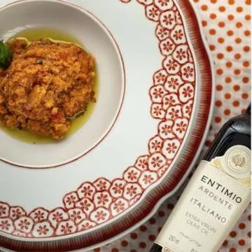 Entimio Collection +600 to +900 mg/kg Organic Extra Virgin Olive Oil Set, New 2024-2025 Early Harvest Italian Olive Oil from Italy, 2024 Gold Winner, Cold Extracted, Lab Tested - 25.5 (3 x 8.5) fl oz