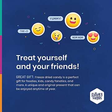 Future Foods Grp Freeze Dried Candy Air Bites Gourmet Astronaut Snacks Space Food (3.5oz)