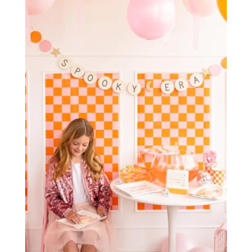 Pink Halloween Party Plates, In My Spooky Era, 16 Pack