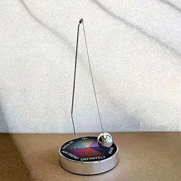 Magnetic Decision Maker Swing Pendulum Office Desk Decoration Toy,Novelty Gadget Gift