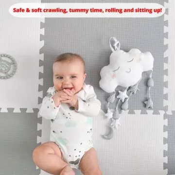 Extra Large Non-Toxic Baby Play Mat for Infants & Toddlers