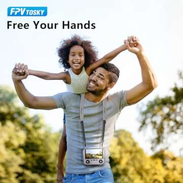 FPVtosky Lanyard for DJI RC & RC 2 & RC Pro Controller, DJI Mini 4 Pro Lanyard RC Neck Strap, Soft Leather Lanyard Compatible with DJI Flip/Mini 3 / Mavic 3 / Air 3S / Remote Controller Accessories