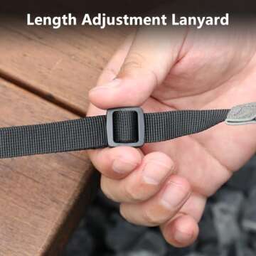 FPVtosky Lanyard for DJI RC & RC 2 & RC Pro Controller, DJI Mini 4 Pro Lanyard RC Neck Strap, Soft Leather Lanyard Compatible with DJI Flip/Mini 3 / Mavic 3 / Air 3S / Remote Controller Accessories