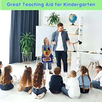 BOCZIF 3D Organ Apron, Human Body Organs Apron Awareness Educational Tool Toy for Kids, Anatomy Costume Apron Plush Stuffed Viscera Model Removable for Home Preschool Early Childhood Teaching Aid