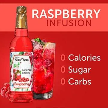 Jordan's Skinny Syrups Raspberry - Sugar Free Beverage Enhancer
