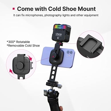 ULANZI Magnetic iPhone Tripod Mount for iPhone 12 to 16