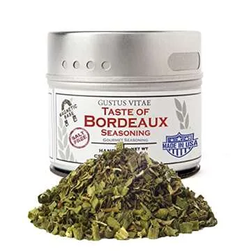 Luxury Gourmet Seasonings, Spices & Infused Sea Salts Collection | Non GMO, All Natural | 6 Magnetic Tins | Handmade in Small Batches | Sustainably Sourced Artisanal Spice Blends | Made in USA | GLP-1 Friendly | Gustus Vitae | #42
