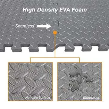 Mat Block Interlocking Foam Exercise Floor Mats for Home Gym