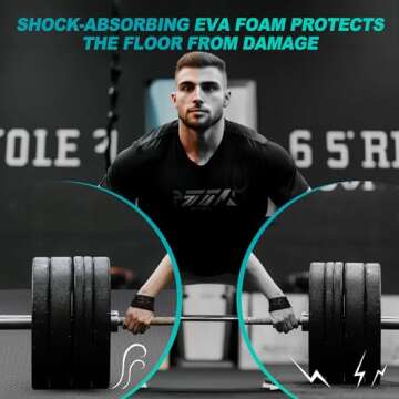 Mat Block Interlocking Foam Exercise Floor Mats for Home Gym