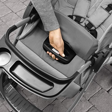 Chicco Mini Bravo Plus Travel System in Slate Style