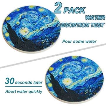 Buy Stunning Van Gogh Art Coasters - Perfect Home Gifts