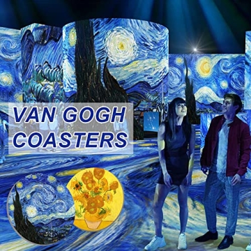 Buy Stunning Van Gogh Art Coasters - Perfect Home Gifts