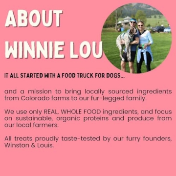 Winnie Lou Strawberry Shortcake Biscuits for Healthy Dogs