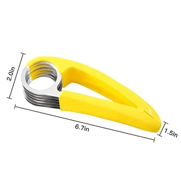 Effortless Banana Slicer for Quick Fruit Preparation