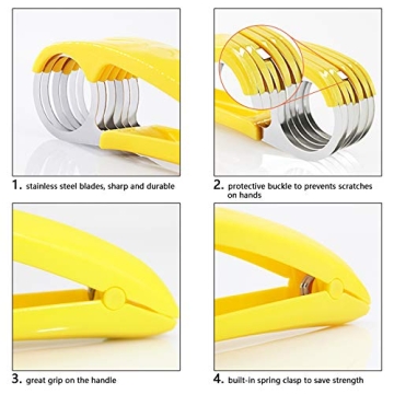 Effortless Banana Slicer for Quick Fruit Preparation