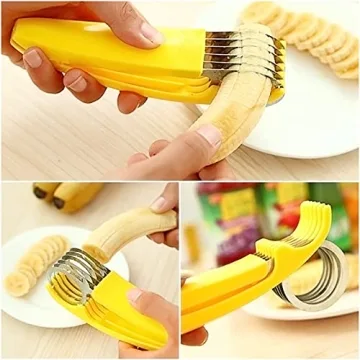 Effortless Banana Slicer for Quick Fruit Preparation