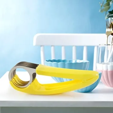 Effortless Banana Slicer for Quick Fruit Preparation