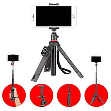 JOBY TelePod Mobile Tripod - Versatile Selfie Stick & Monopod