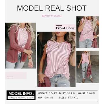 SHEWIN Casual Tank Tops for Women 2024 - Lightweight & Stylish