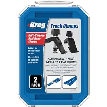 Kreg Tool KMA7520 Track Clamps - The Ultimate Woodworking Accessory