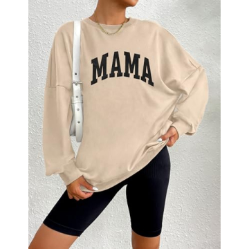 Zeagoo Women’s Casual Oversized Sweatshirt with Graphic Print