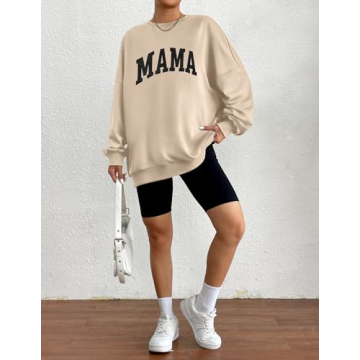 Zeagoo Women’s Casual Oversized Sweatshirt with Graphic Print