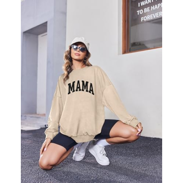 Zeagoo Women’s Casual Oversized Sweatshirt with Graphic Print
