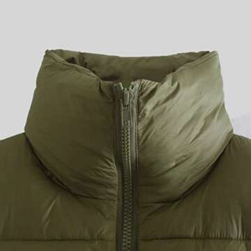 Stylish Women's Cropped Puffer Vest for Winter Fashion