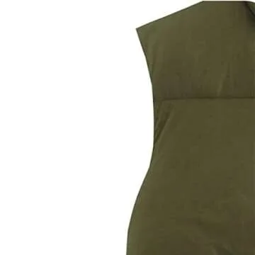 Stylish Women's Cropped Puffer Vest for Winter Fashion