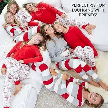 Organic Family Matching Holiday Pajamas for Everyone