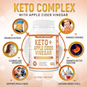 Optimal Keto BHB & ACV Capsules for Health Support