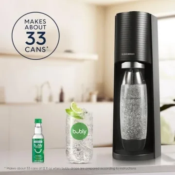 SodaStream Terra Sparkling Water Maker - Black Set
