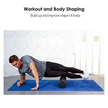 High-Density REEHUT Foam Roller for Muscle Recovery