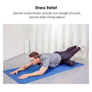 High-Density REEHUT Foam Roller for Muscle Recovery